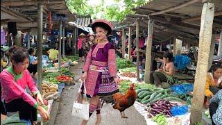 Bustling Bao Nhai Market – Agricultural Products, Herbs & Mountainous Fragrances of Bac Ha