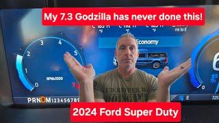 First time this happened!  2024 Ford Super Duty Godzilla Tremor 4.30!