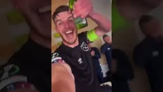 West Ham Players Do The “Bowen’s On Fire” Chant 