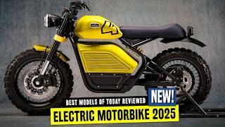 Newest Battery-Electric Motorcycles with Stunning Retro Designs & Unique Customizations