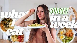 Budget Recipes - for a busy week! | What I Eat 5 days (no restrictions)