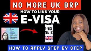 Lastest uk  immigration update/ How to apply for your uk eVISA : step by step guide Ft Amber