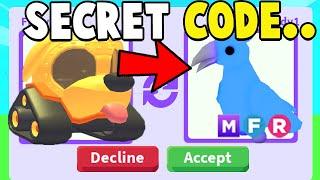 Trading SECRET CODE ITEM in Adopt Me..