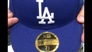 Dodgers 'LOW-CROWN' GAME Fitted Hat by New Era