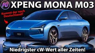 XPENG MONA M03 - Lowest DragCoEfficiency EVER!