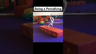 First Time Doing a PentaKong #Shorts #Parkour