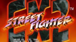 Street Fighter EX2 (Capcom 1998)  Attract Mode 60fps