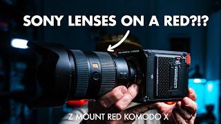 Z Mount RED Komodo X + Sony Lenses | First Impressions