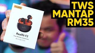 TWS RM35 Tapi Kualiti Setanding Yang Mahal - Review realfit F2