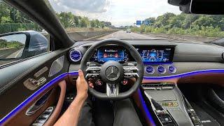 NEW 843 HP GT63 POV DRIVE! Hybrid Brutal V8 German Autobahn! 4K Interior Review