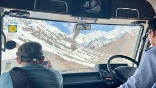 Manali to Leh Highway by Tempo Traveller 