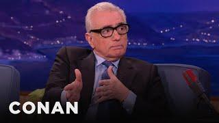 Martin Scorsese Is Too Short For His Film Sets | CONAN on TBS