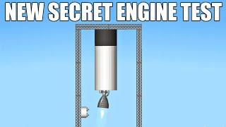 New secret engine test in spaceflight simulator sfs 1.52 #shorts