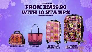 Travel in styke with exclusive Anna Sui Luggages. Only at Guardian!