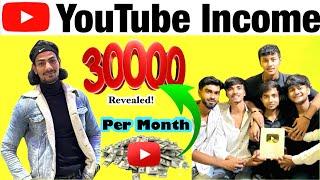 YouTube Income Earnings Revealed How Much Money YouTube Pay For small creators YouTubers #money