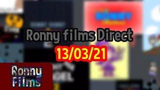 Ronny films Direct 13/03/21