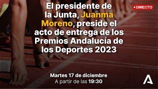  DIRECTO | Acto de entrega de los Premios Andalucía de los Deportes 2023