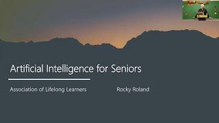 Artificial Intelligence (AI) for Seniors