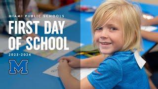 Miami Public Schools | First Day of School 2023