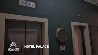 2 Nice 2019 Baglini MRL traction elevators + Hotel Tour@Hotel**** Palace, Viareggio, Italy