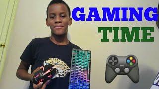 UNBOXING RGB GAMING KEYBOARD & MOUSE 