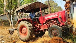 Mahindra 575 di goes to cotton seeds par making video| mohantractor'slife