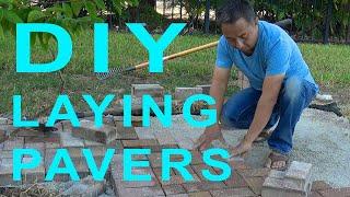 How to Install Brick Pavers | How to Lay a Paver Patio | DIY Pavers