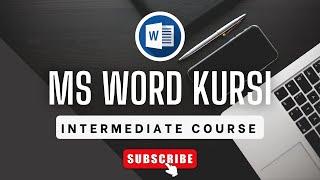 Ms Word Video kursidan namuna