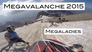 Megavalanche 2015   - Megaladies - Alpe d'Huez - Downhill Marathon - DH - Claudia Clement