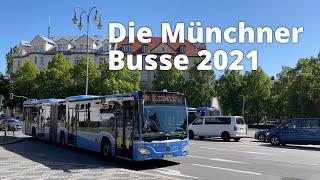 Die Münchner Busse bei der MVG 2021