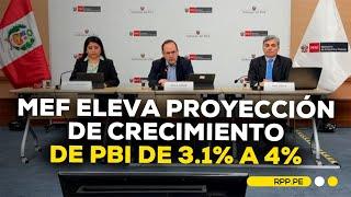 MEF eleva proyección de crecimiento de la economía peruana de 3.1 % a 4 % en 2025 #ADNRPP | DESPACHO