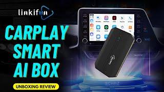 Linkifun GT6 CarPlay Smart AI Box ⫸ UNBOXING REVIEW ⫷