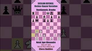 SICILIAN DEFENSE: Richter-Rauzer  Nataf, Igor Alexandre vs Damljanovic, Branko | 48th SCG-chT 2005