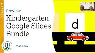 Kindergarten Google Slides Bundle (Preview) l IMSE Orton-Gillingham l Reading Instruction