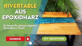 Rivertable, Epoxidharz Tisch selber machen | Sicomin