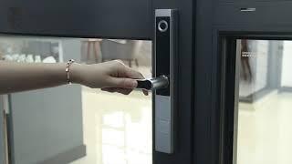 【Rogenilan】120# Aluminum Window And Door With Fingerprint lock