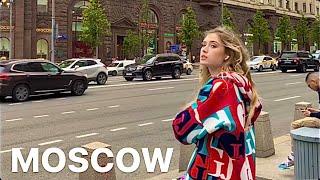 MOSCOW RUSSIA  / City Center Walking Tour / 4K UHD