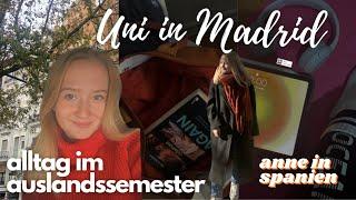 UNI IN MADRID! // Mein Alltag im Auslandssemester in Spanien | Anne