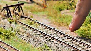 How to Paint Model Railroad Tracks: Concrete AND Wooden Ties