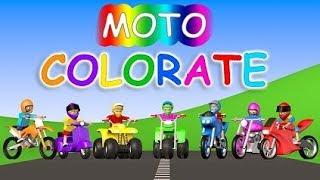 Moto Colorate - AlexKidsTV