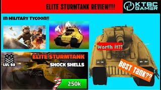 NEW ELITE STURMTANK REVIEW in Military Tycoon.