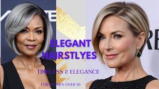 Hairstyles for Women Over 60 |Elegant, Timeless & Feminine Looks