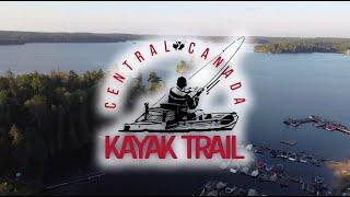 First Time Fishing from a Kayak (Central Canada Kayak Trail)