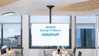 Full Motion Ceiling TV Mount for 24''-65'' TVs MU0039 from MOUNTUP