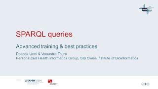 Advanced SPARQL queries and best practices