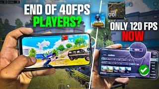 bgmi 120fps | End of 40 fps players? | bgmi dead soon? | Samar Playz