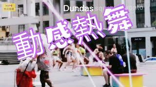 假日去哪兒？Dundas square Toronto 活力四射＃Ivy生活點滴#退休慢生活＃生活實錄＃Canada Toronto Vlog #