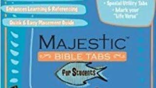 Review for : Majestic bible tabs - for students $ 4.99