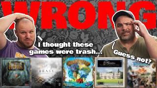 10 Games we were DEAD WRONG about