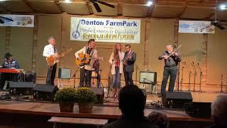 Katie O singing “Blue Kentucky Girl” with The Malpass Brothers